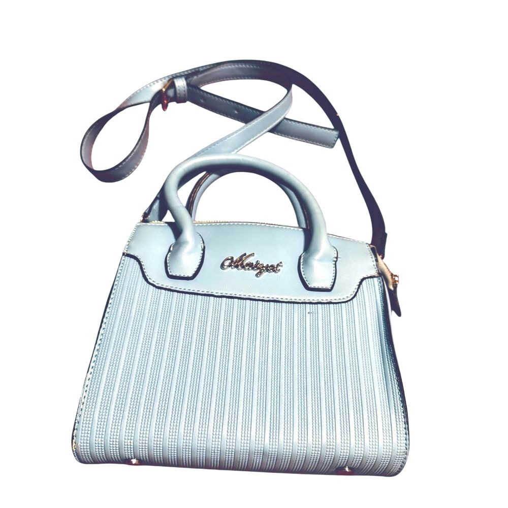 Maiyet‎ Satchel Crossbody Bag, Top Handle, Designer Style, Small Purse 8.5 x 8"